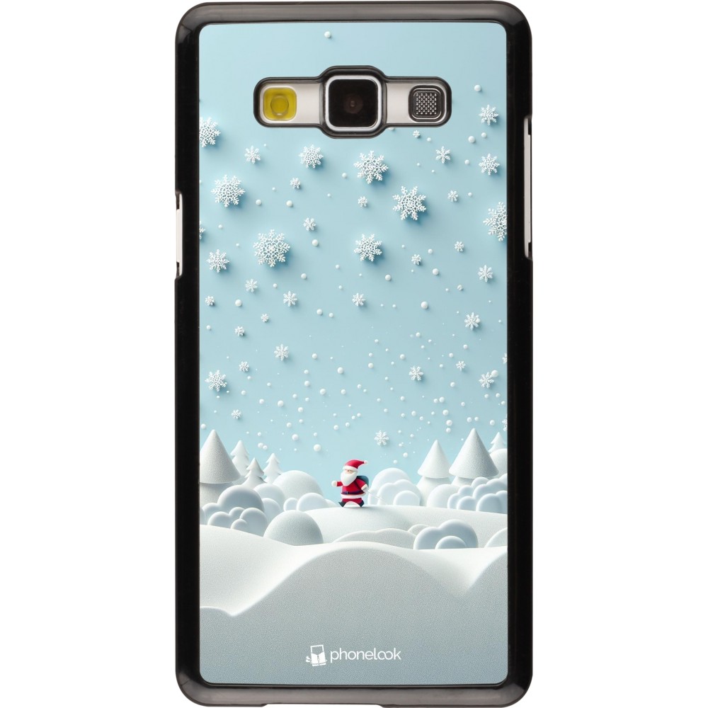 Samsung Galaxy A5 (2015) Case Hülle - Weihnachten 2023 Kleiner Vater Schneeflocke