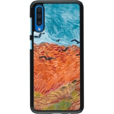 Samsung Galaxy A50 Case Hülle - Autumn 22 Van Gogh style