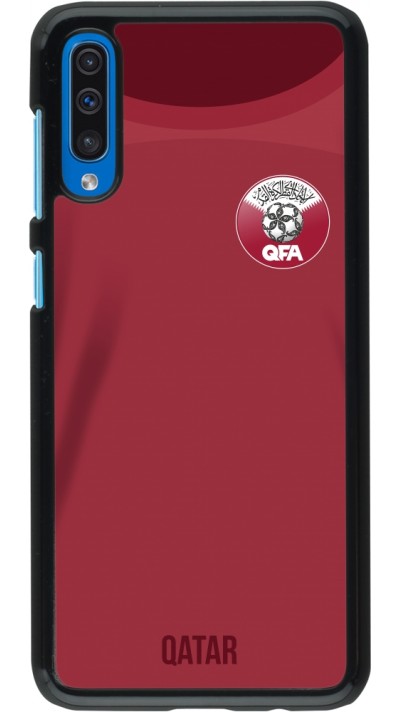 Samsung Galaxy A50 Case Hülle - Katar 2022 personalisierbares Fussballtrikot