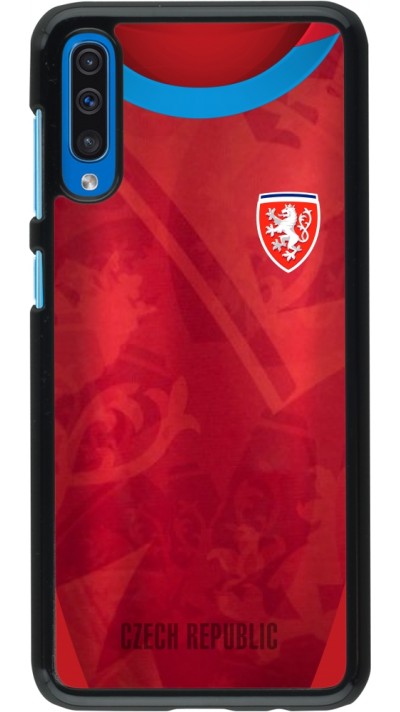 Samsung Galaxy A50 Case Hülle - Tschechische Republik personalisierbares Fussballtrikot