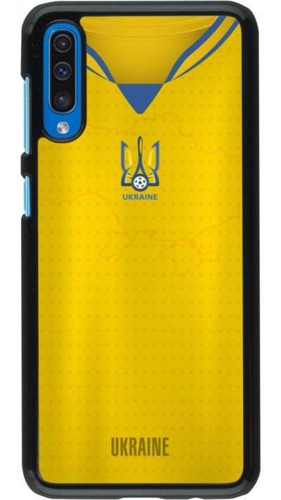 Samsung Galaxy A50 Case Hülle - Fussballtrikot Ukraine