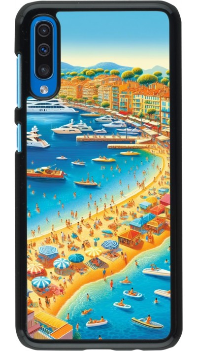 Samsung Galaxy A50 Case Hülle - French Riviera People