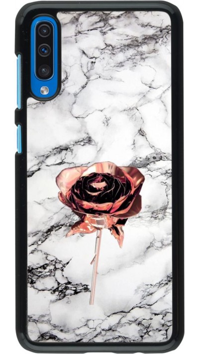 Hülle Samsung Galaxy A50 - Marble Rose Gold