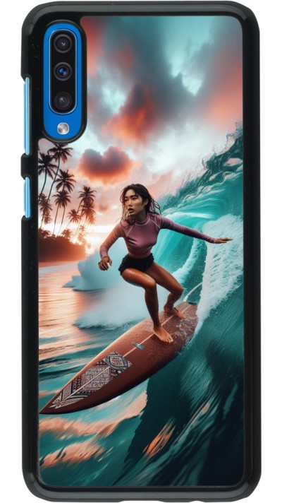 Coque Samsung Galaxy A50 - Surfeuse Balinaise