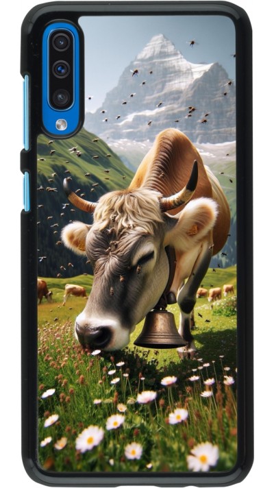 Samsung Galaxy A50 Case Hülle - Kuh Berg Wallis