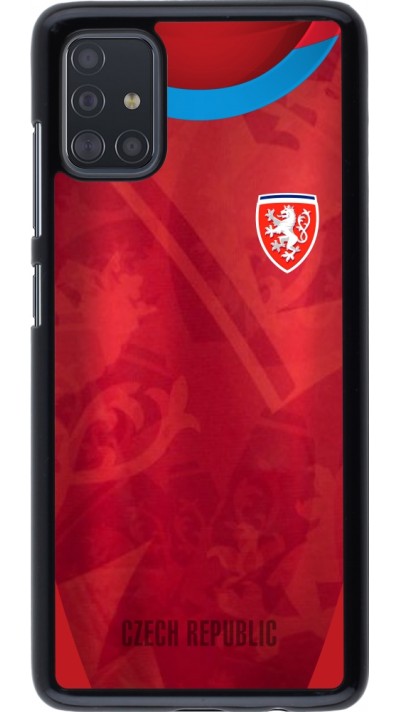 Samsung Galaxy A51 Case Hülle - Tschechische Republik personalisierbares Fussballtrikot