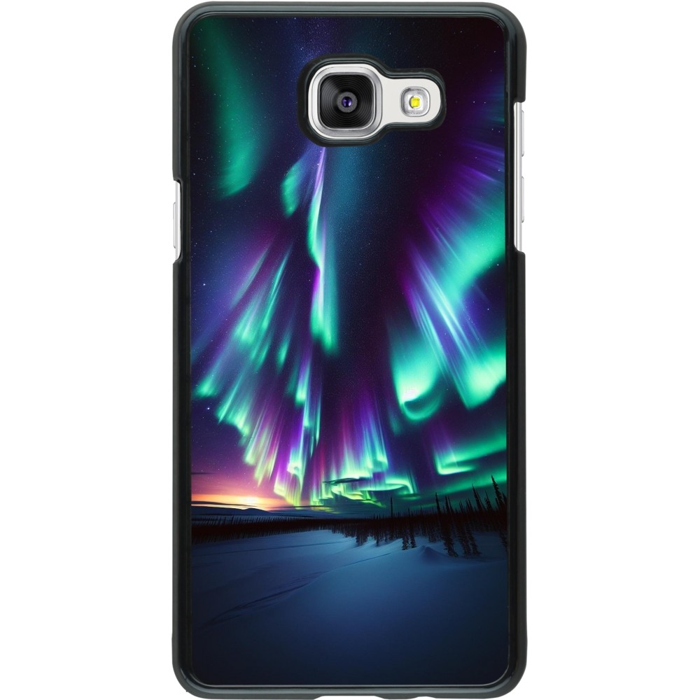 Samsung Galaxy A5 (2016) Case Hülle - Funkelndes Nordlicht