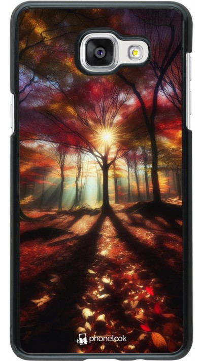 Samsung Galaxy A5 (2016) Case Hülle - Herbstlicher goldener Glanz