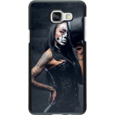 Samsung Galaxy A5 (2016) Case Hülle - Halloween 22 Tattooed Girl