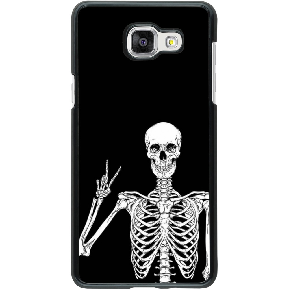 Samsung Galaxy A5 (2016) Case Hülle - Halloween 2023 peace skeleton