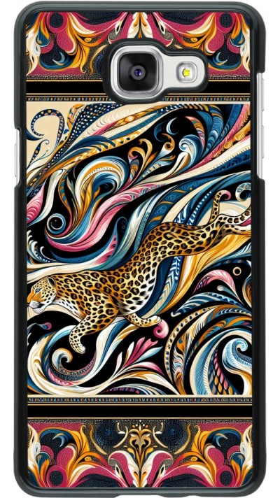 Samsung Galaxy A5 (2016) Case Hülle - Leopard Abstrakte Kunst