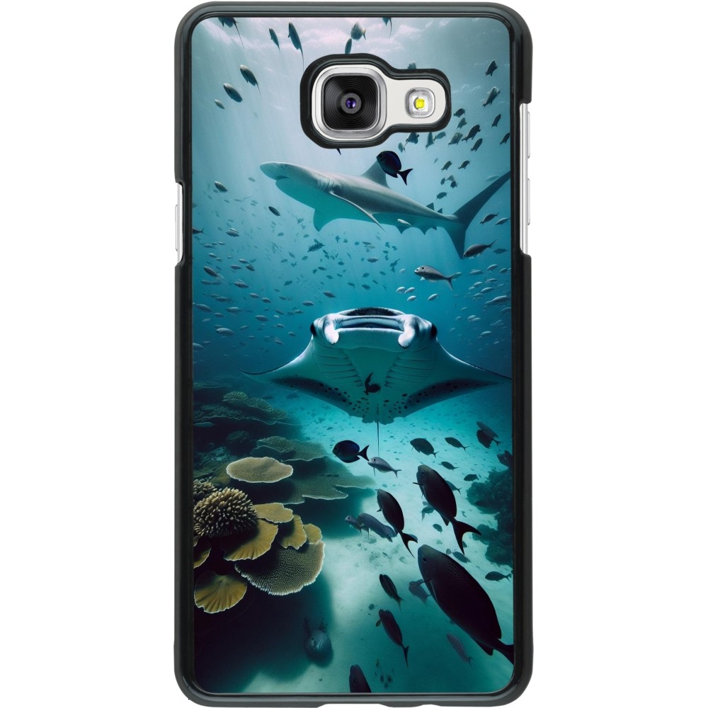 Samsung Galaxy A5 (2016) Case Hülle - Manta Lagune Reinigung