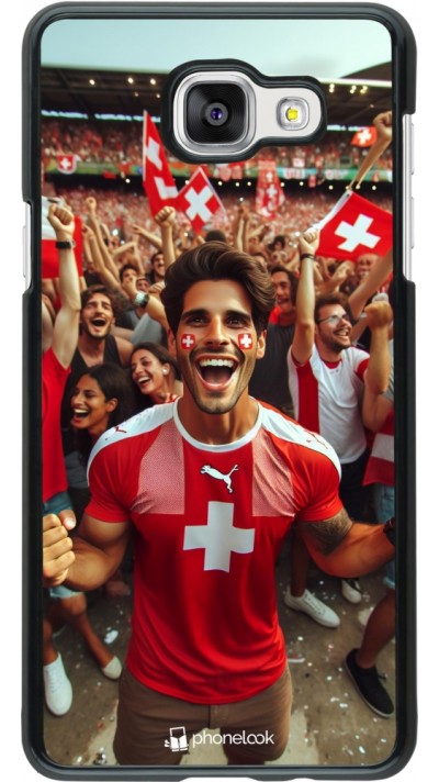 Samsung Galaxy A5 (2016) Case Hülle - Schweizer Fan Euro 2024