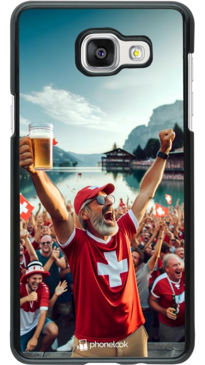Samsung Galaxy A5 (2016) Case Hülle - Schweizer Sieg Fanzone Euro 2024