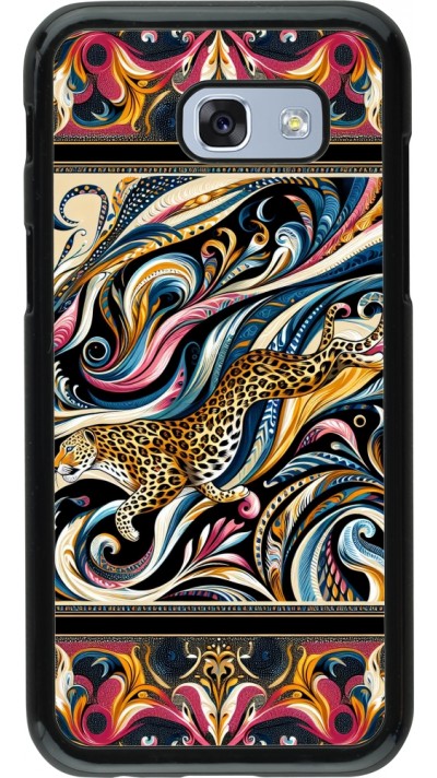 Samsung Galaxy A5 (2017) Case Hülle - Leopard Abstrakte Kunst