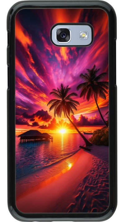 Samsung Galaxy A5 (2017) Case Hülle - Malediven Abenddämmerung Glückseligkeit