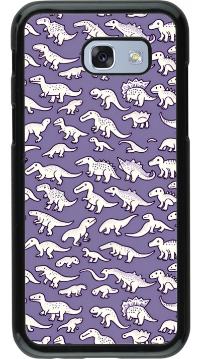 Samsung Galaxy A5 (2017) Case Hülle - Mini-Dino-Muster violett