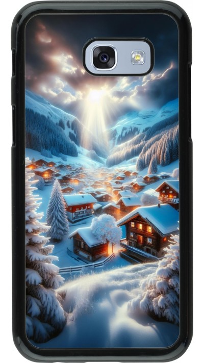 Samsung Galaxy A5 (2017) Case Hülle - Berg Schnee Licht