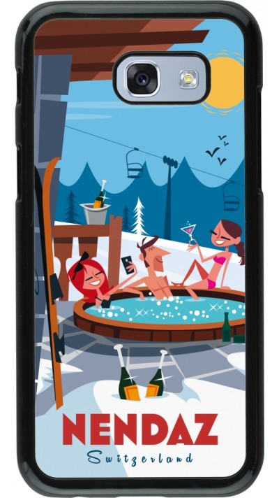 Samsung Galaxy A5 (2017) Case Hülle - Nendaz Mountain Jacuzzi