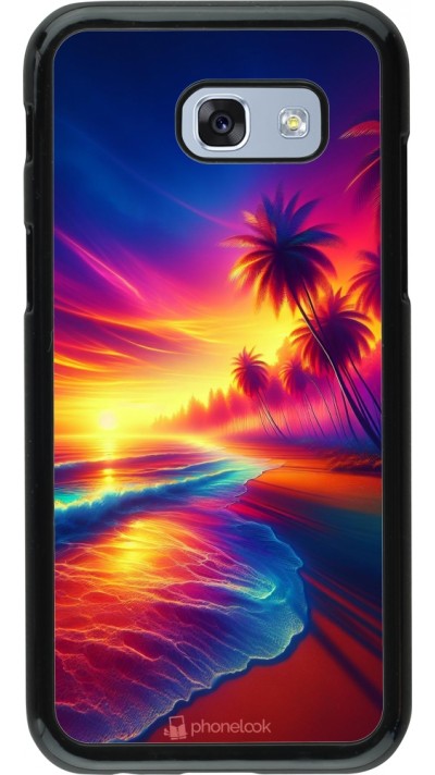 Samsung Galaxy A5 (2017) Case Hülle - Strand Sonnenuntergang auffällig