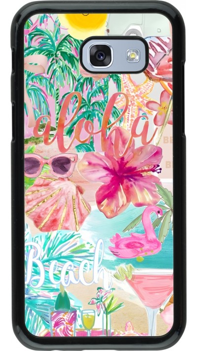 Samsung Galaxy A5 (2017) Case Hülle - Preppy Collage Aloha