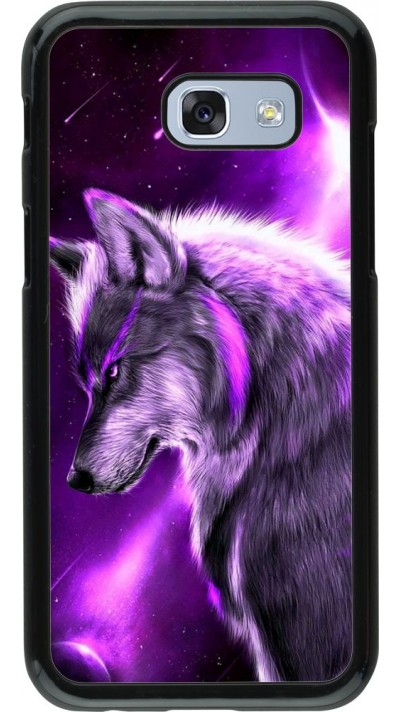 Hülle Samsung Galaxy A5 (2017) - Purple Sky Wolf