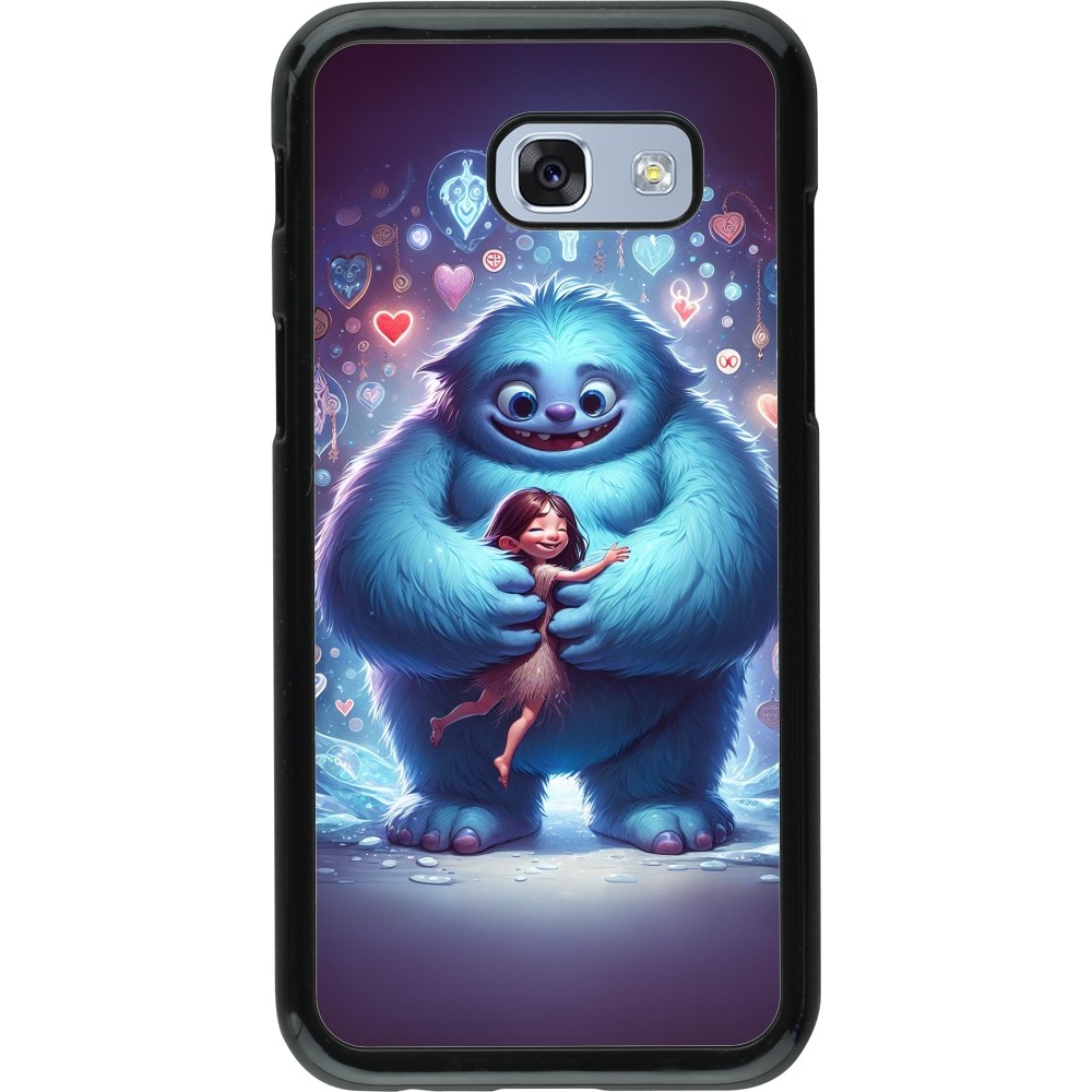 Samsung Galaxy A5 (2017) Case Hülle - Valentin 2024 Flauschige Liebe