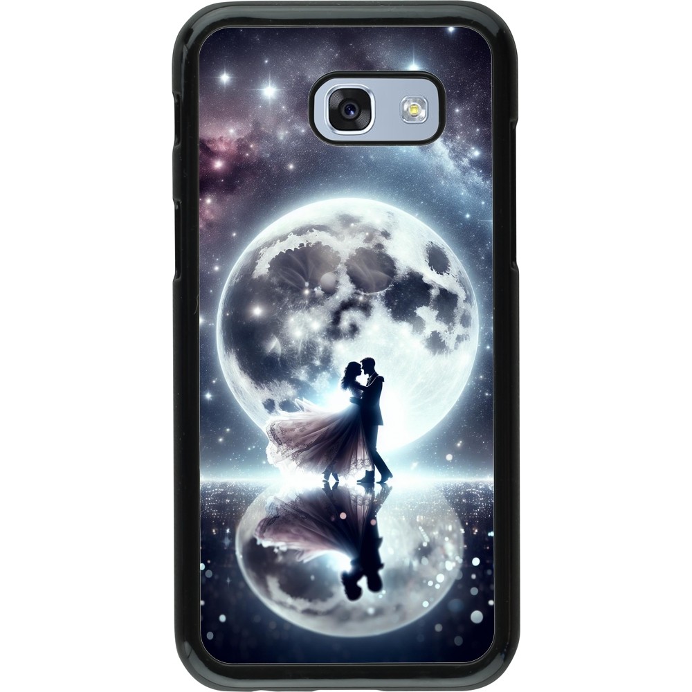 Samsung Galaxy A5 (2017) Case Hülle - Valentin 2024 Liebe unter dem Mond