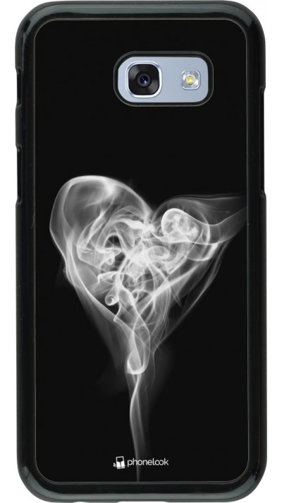 Hülle Samsung Galaxy A5 (2017) - Valentine 2022 Black Smoke