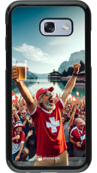Samsung Galaxy A5 (2017) Case Hülle - Schweizer Sieg Fanzone Euro 2024