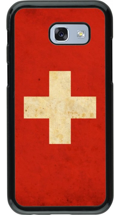 Hülle Samsung Galaxy A5 (2017) - Vintage Flag SWISS