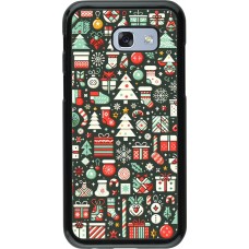 Samsung Galaxy A5 (2017) Case Hülle - Weihnachten 2023 Flachmuster