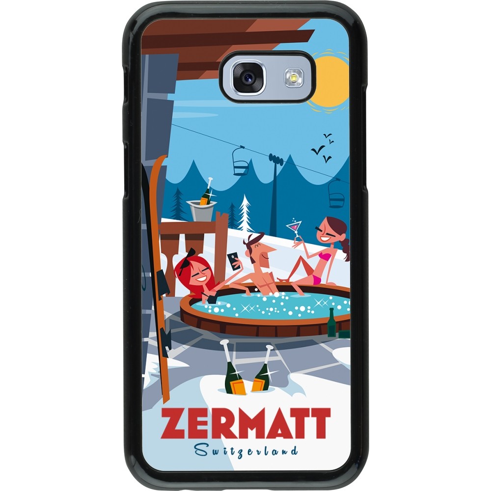 Samsung Galaxy A5 (2017) Case Hülle - Zermatt Mountain Jacuzzi