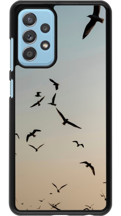 Samsung Galaxy A52 Case Hülle - Autumn 22 flying birds shadow