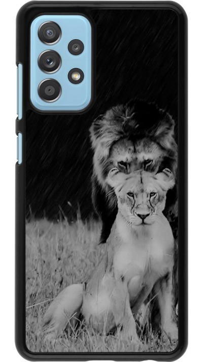 Hülle Samsung Galaxy A52 5G - Angry lions