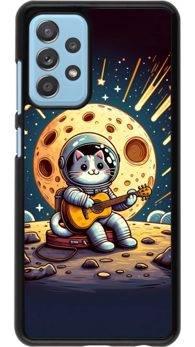 Samsung Galaxy A52 Case Hülle - AstroKatze RockMond