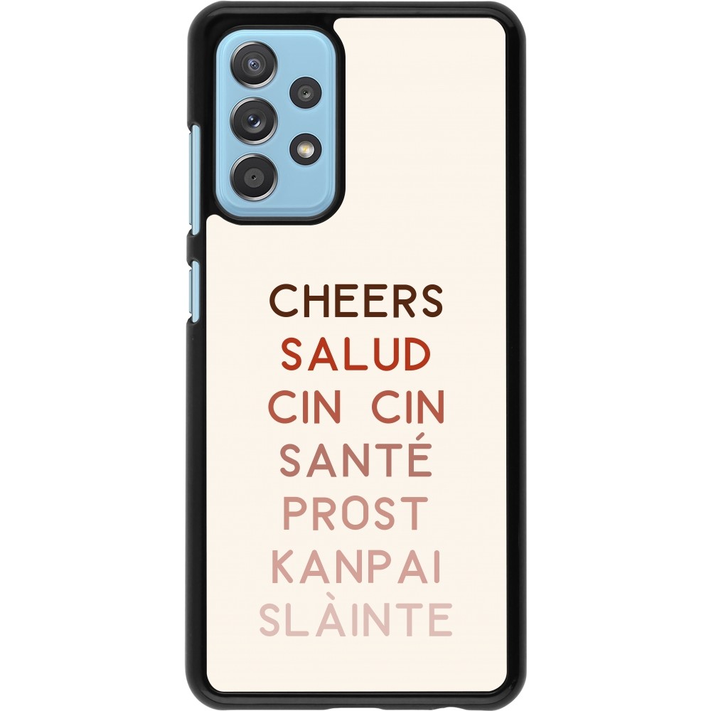 Samsung Galaxy A52 Case Hülle - Cocktail Cheers Salud