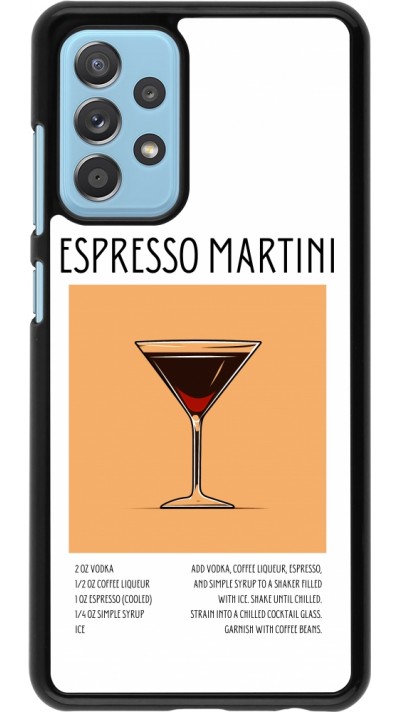 Coque Samsung Galaxy A52 - Cocktail recette Espresso Martini