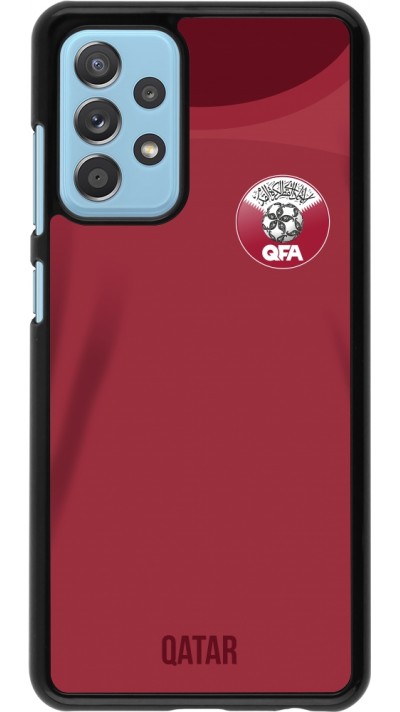 Samsung Galaxy A52 Case Hülle - Katar 2022 personalisierbares Fussballtrikot