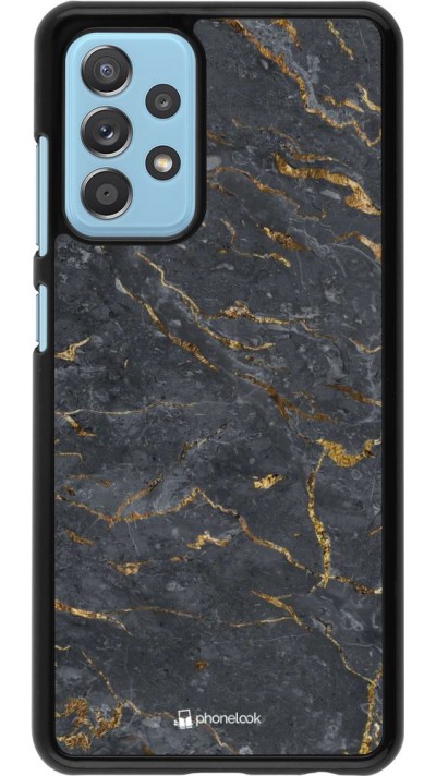 Hülle Samsung Galaxy A52 - Grey Gold Marble