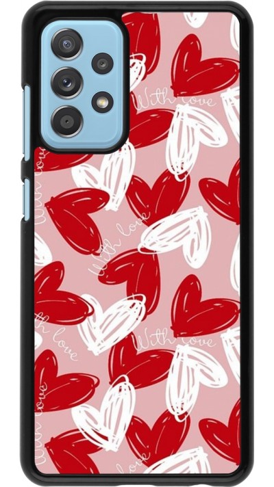 Coque Samsung Galaxy A52 - Valentine 2024 with love heart