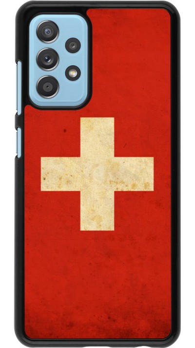 Coque Samsung Galaxy A52 5G - Vintage Flag SWISS