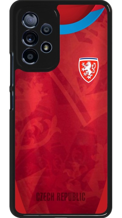 Samsung Galaxy A53 5G Case Hülle - Tschechische Republik personalisierbares Fussballtrikot