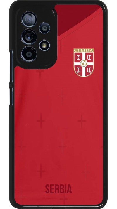 Samsung Galaxy A53 5G Case Hülle - Serbien 2022 personalisierbares Fussballtrikot