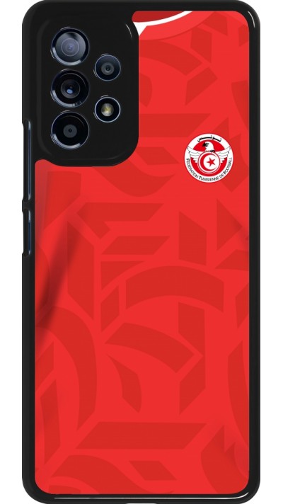 Samsung Galaxy A53 5G Case Hülle - Tunesien 2022 personalisierbares Fussballtrikot