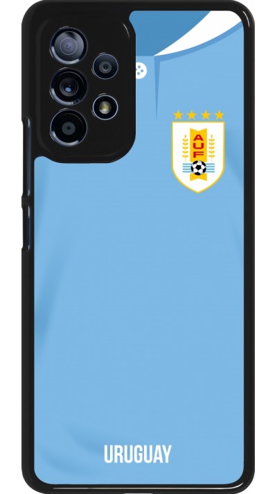 Samsung Galaxy A53 5G Case Hülle - Uruguay 2022 personalisierbares Fussballtrikot