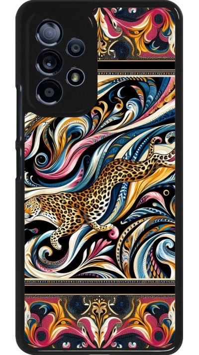 Samsung Galaxy A53 5G Case Hülle - Leopard Abstrakte Kunst