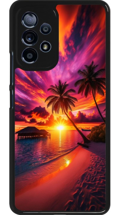 Samsung Galaxy A53 5G Case Hülle - Malediven Abenddämmerung Glückseligkeit