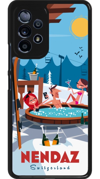 Samsung Galaxy A53 5G Case Hülle - Nendaz Mountain Jacuzzi