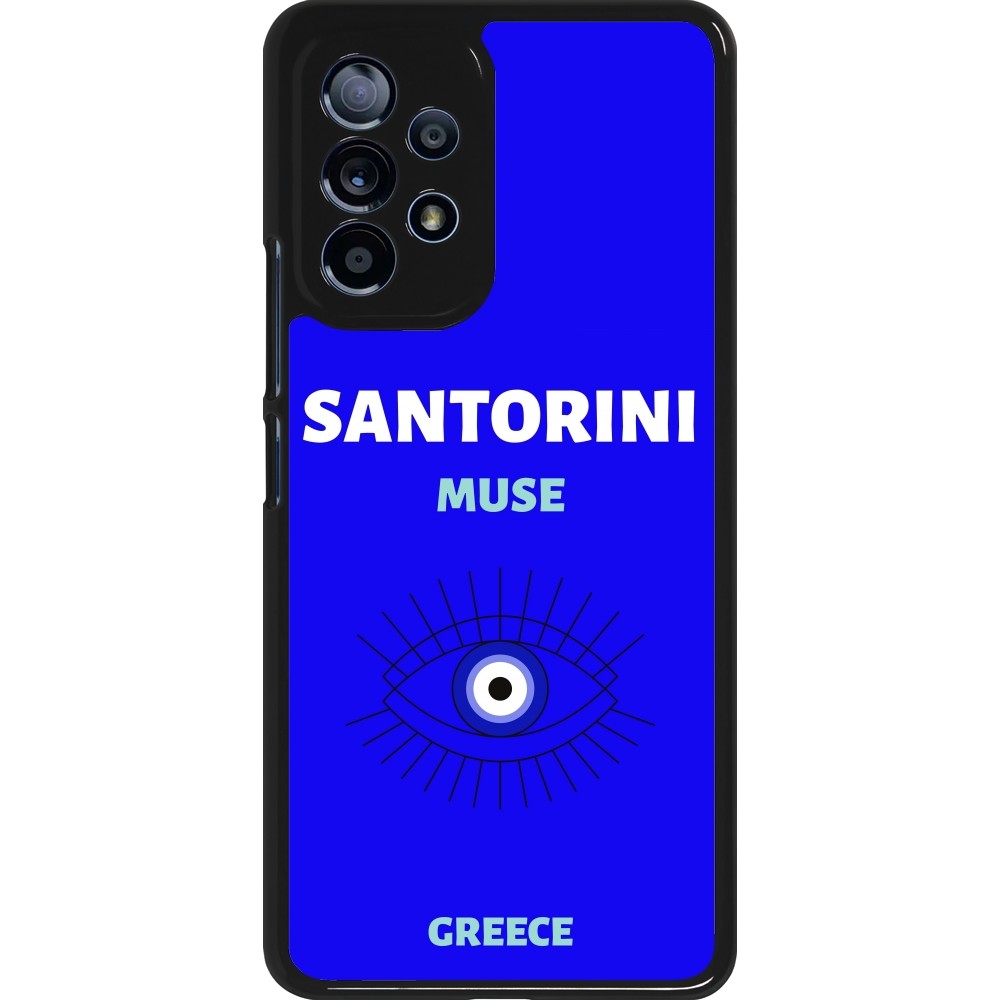 Samsung Galaxy A53 5G Case Hülle - Pop Summer Destination Santorini